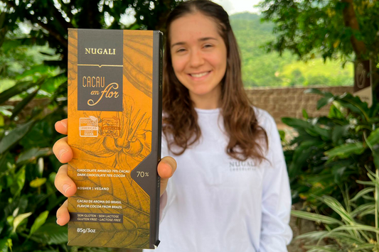 Chocolate com embalagem sustentável