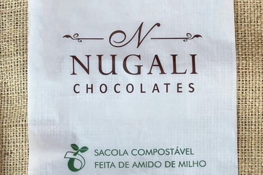 Chocolate com embalagem sustentável
