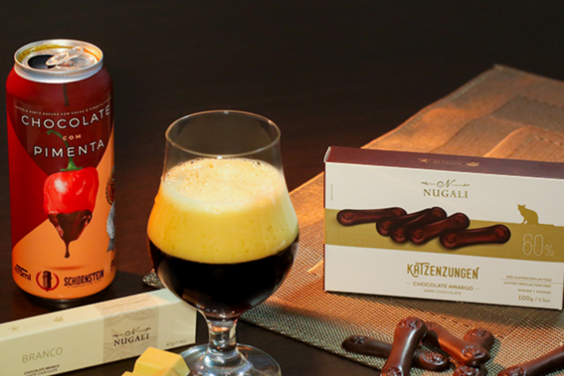 Harmonização cerveja e chocolate - Nugali e Schornstein