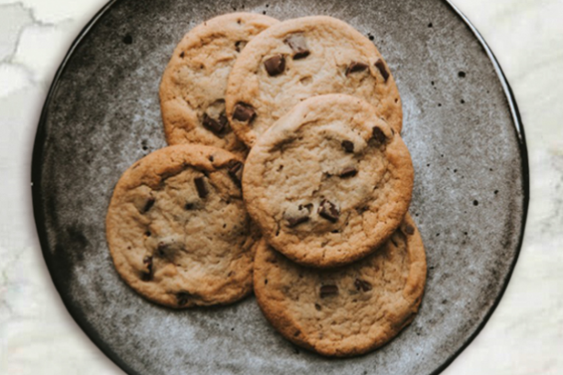 Receita Cookies com chocolate