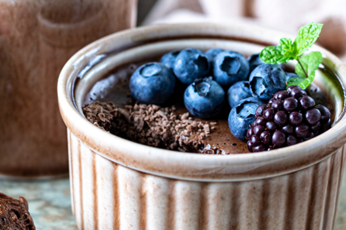 Receita Suflê de Chocolate Zero Açúcar