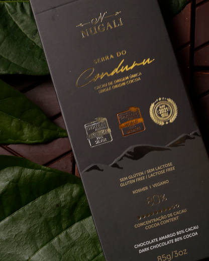 Tablete Serra do Conduru 80% cacau