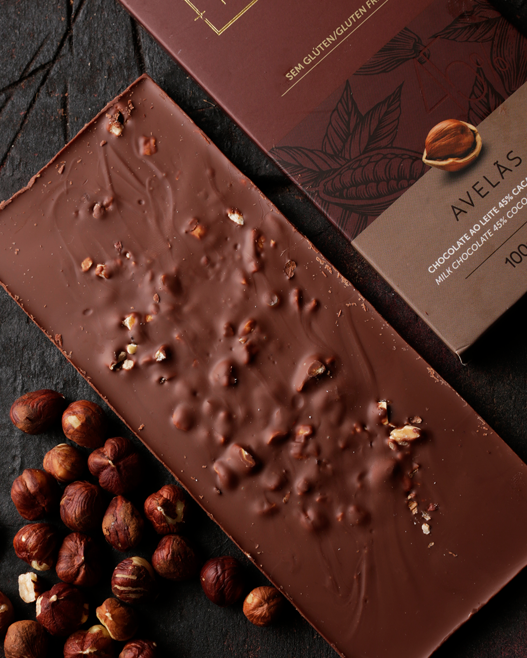 Chocolate Nugali com avelãs, sabor e crocância premium